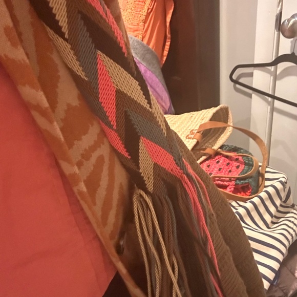 Wayuu bag - brown and light pink - Picture 6 of 13